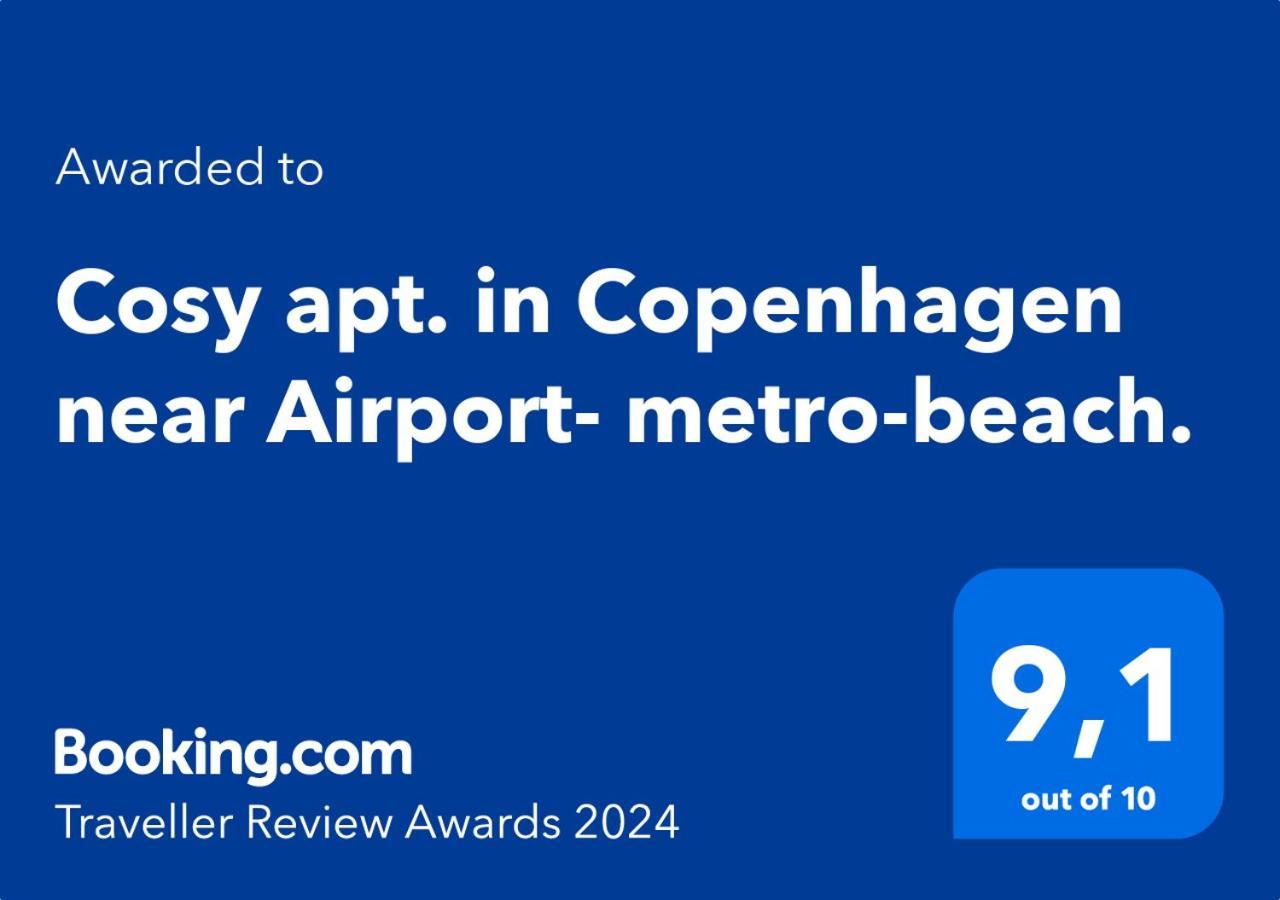 Cosy Apt. In Copenhagen Near Airport- Metro-Beach. Extérieur photo